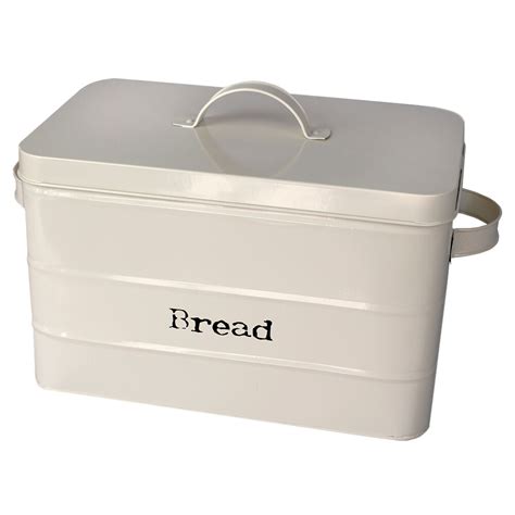 home basics bb47563 steel ivory copper bread box one size|Home Basics Stainless Steel Sliding Door Bread Box.